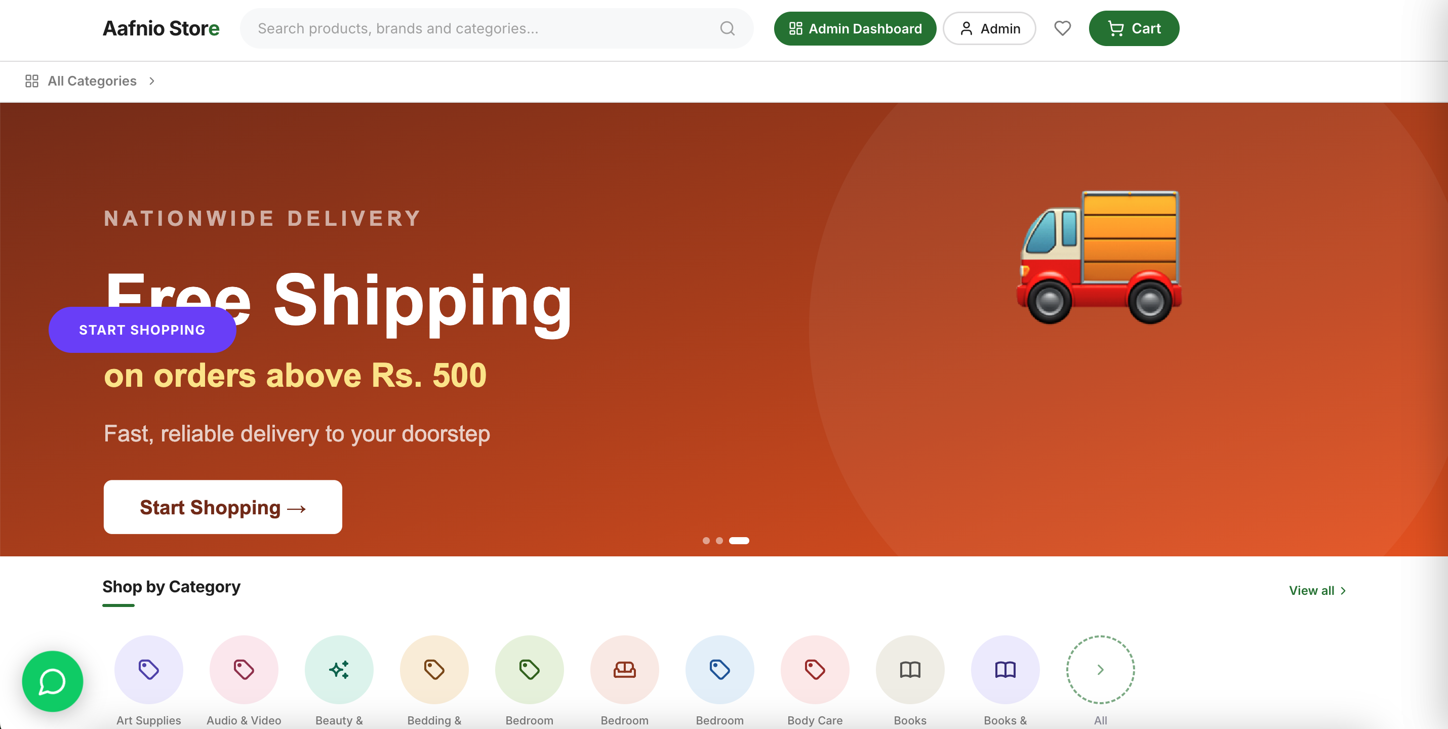 Aafnio — Multi-Category Store